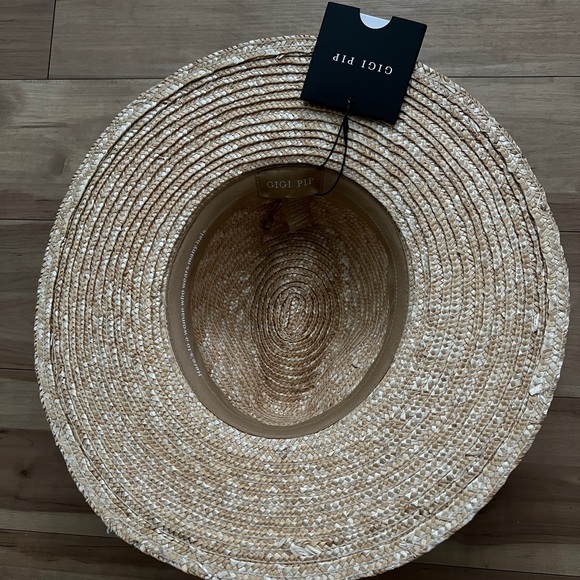 GIGI PIP ISLA STRAW FEDORA - NATURAL - Picture 5 of 7